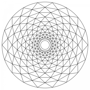 Mandala Geometrico Nr. 005