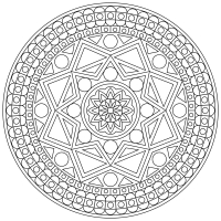 Mandala di Forza Interiore Nr. 001