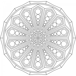 Mandala di Forza Interiore Nr. 008
