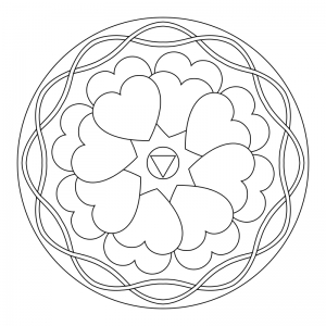 Mandala dell'Amore Nr. 001