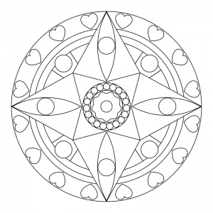 Mandala dell'Amore Nr. 003
