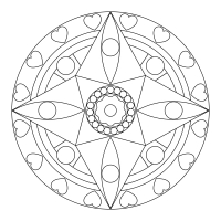 Mandala dell'Amore Nr. 003