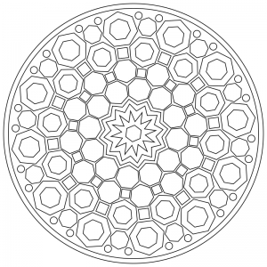 Mandala Geometrico Nr. 010
